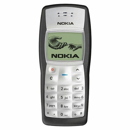 Nokia 1100 Mobile Phone (Black, 1.4 Inches Display) (Refurbished)