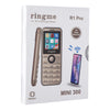 RINGME R1 PRO  MINI 300 MOBILE PHONE (GOLD)