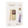 RINGME MICRO 1 MOBILE PHONE (GOLD)