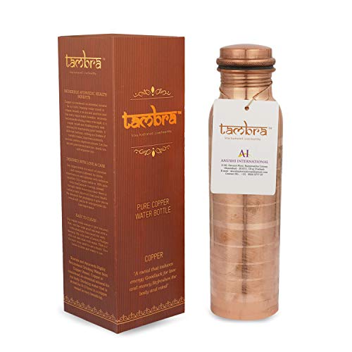 Tambra Copper Bottle, 1L, Pack of 1