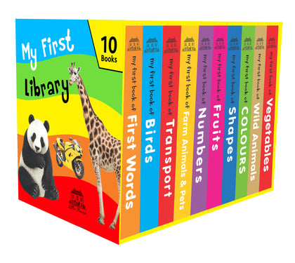 My First Library - Boxset of 10 Bestselling Children Board Books