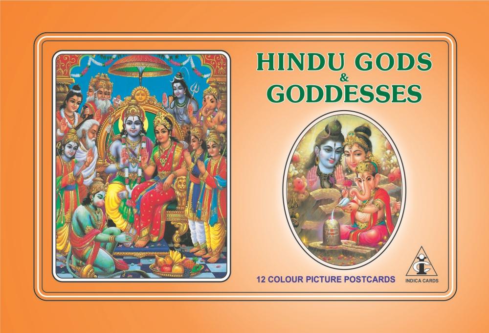 Hindu Gods and Goddesses Postcard Book: 10 Postcards