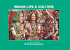 Indian Life and Culture Postcard Book: 10 Postcards