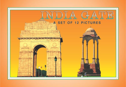 India Gate Postcard Book: 10 Postcards