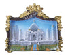 Taj Mahal Fridge Magnet for Home Decoration and Gifting, Travel Souvenir (Polyresin, 2